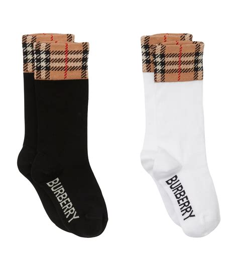 cheap burberry socks|Burberry check socks.